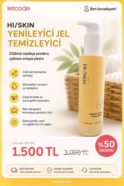 yüz temizleme jeli