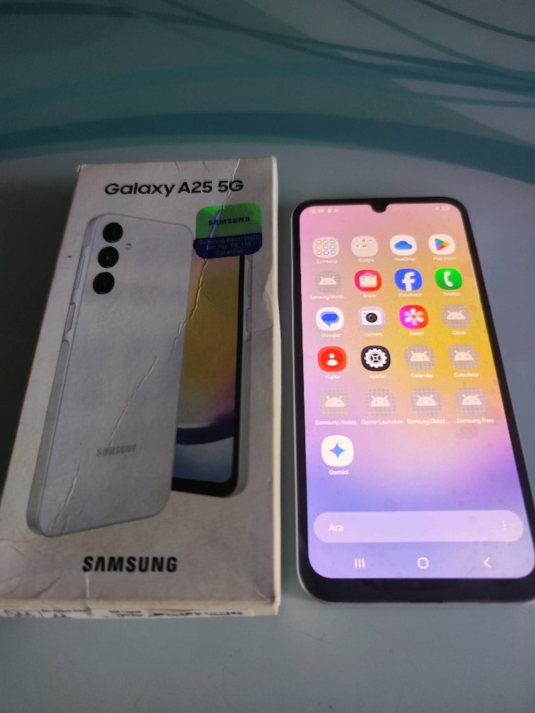 KARTA TAKSİT TR CİHAZİ SAMSUNG A25 5G 6 GB RAM 128 GB HAFIZA KUTULU - 3