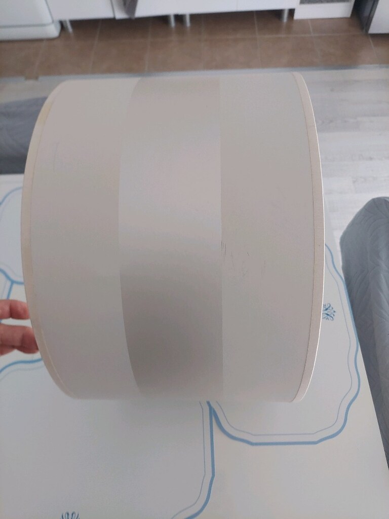 Keten+saten kumaş şık büyük abajur şapka - 5