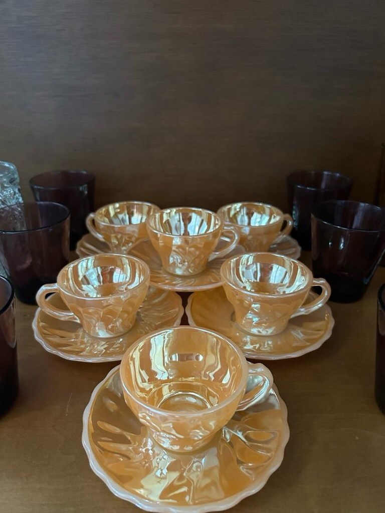 Vintage Sarı Fincan - 2