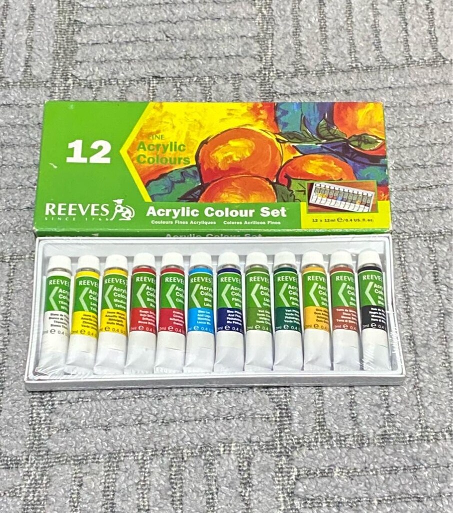 Reeves Fine Akrilik Boya Seti – 12 Renk - 3