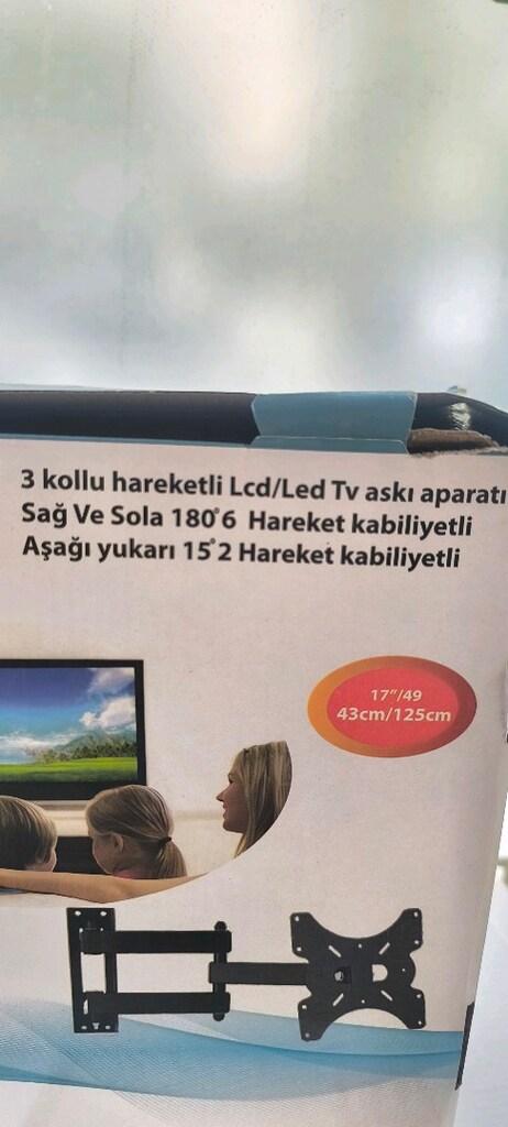 3 kollu hareketli, LED TV askı Aparatı - 3