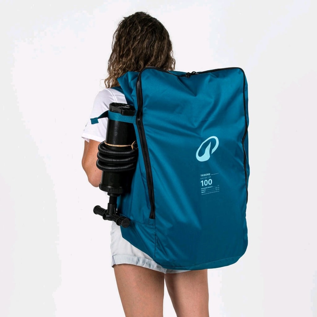 decathlon 2 kişilik şişme kano ve seti - 3