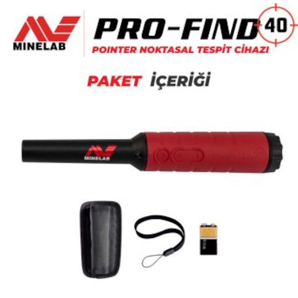 Minelab Dedektör Pro Find 40 Pointer - NAKİTE ÖZEL EN UYGUN FİYAT - 2
