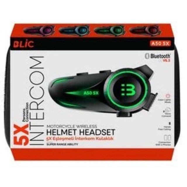 BLİC A50 5X KASK KULAKLIĞI (İntercom)