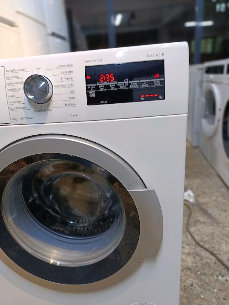 BOSCH SERİ 6 9 KG 1200 DEVİR A+++ GARANTİLİ KK TAKSİT ÜCRETSİZ NAKLİYE - 2