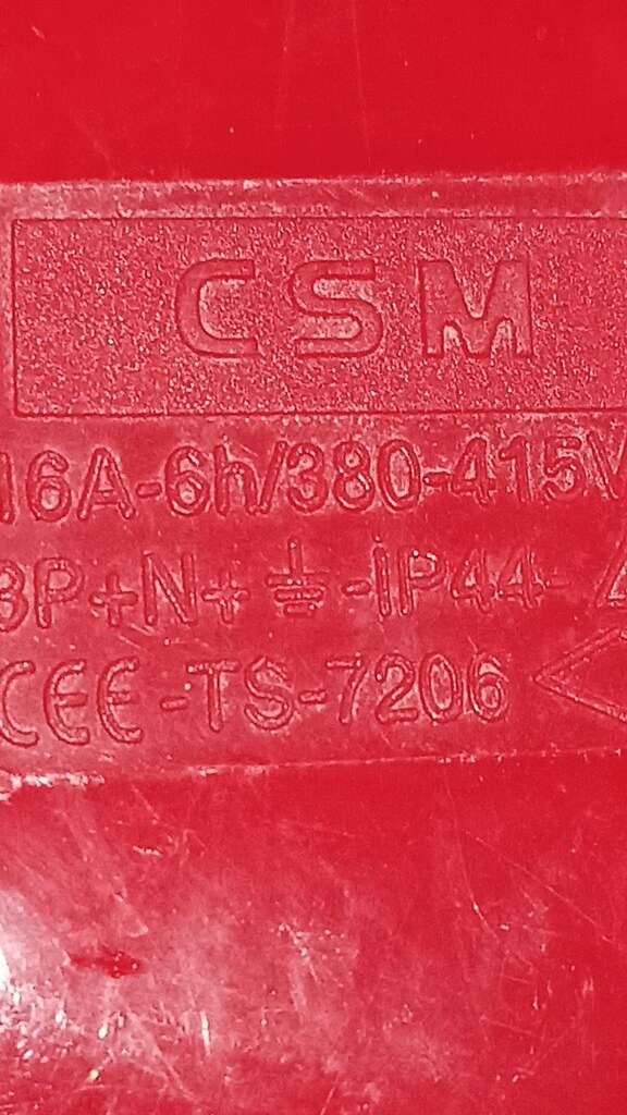 Csm Trifaze Makina Priz 5*16 Amper - 7