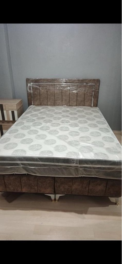 çift kişilik baza başlık yatak - 14