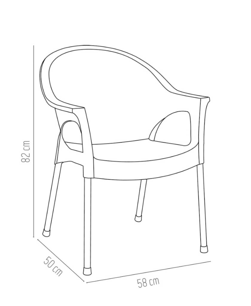 Bahçe-Balkon sandalyesi - 4