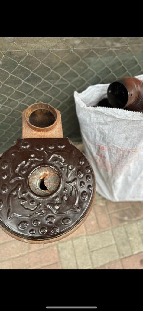 odun sobası.takım olarak kovasıyla borusuyla beraber soba - 2