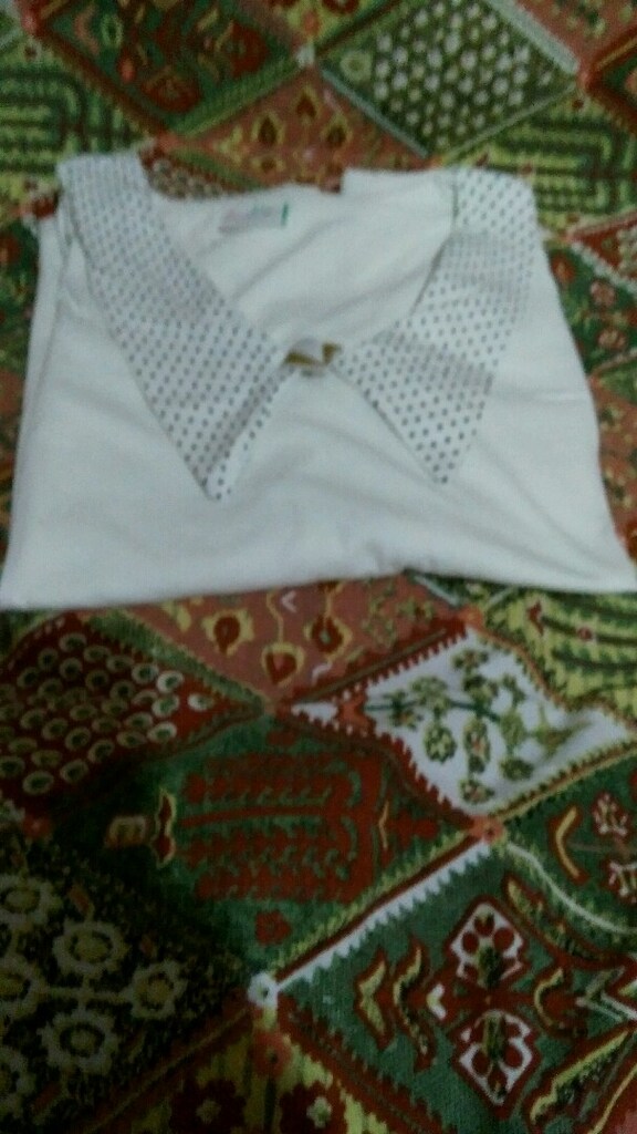 Beyaz renk Bluz M/ L Beden - 13