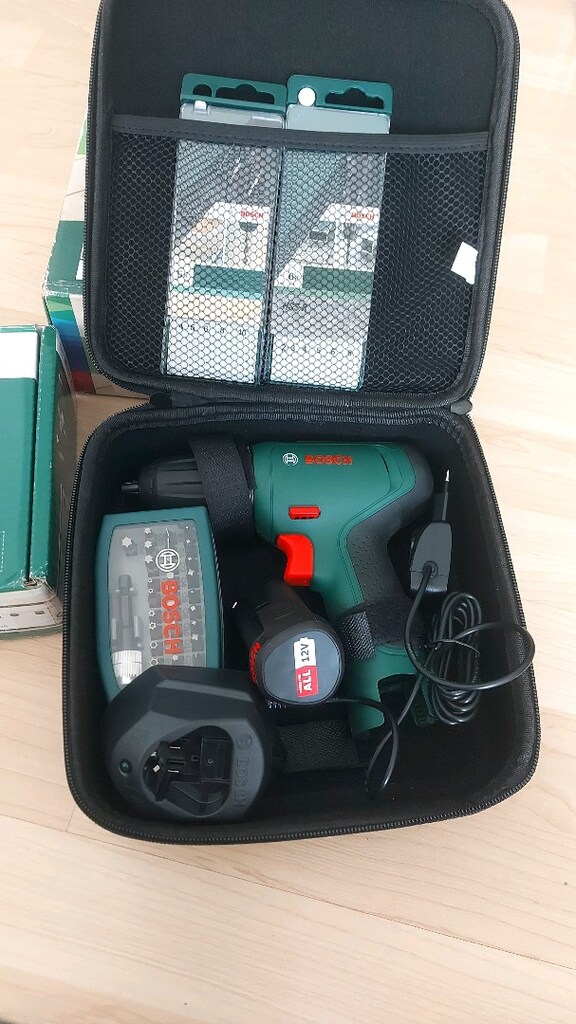 Sıfır Garantili kutusunda Bosch testere ve vidalama matkap - 2