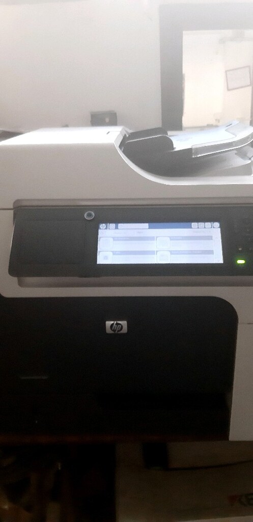 HP LAZER YAZICI M4555MFP TARAYICI FAX FOTOKOPİ DUPLEX NETWORK - 7