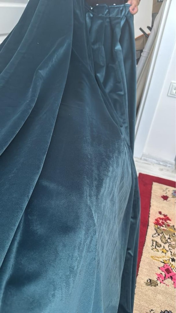 İPEK KADİFE FON PERDE ( ASTARLI ) - 2