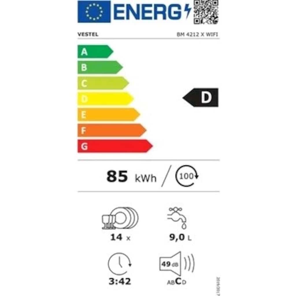 Vestel BM 4212 X Wifi Bulaşık Makinesi - 3