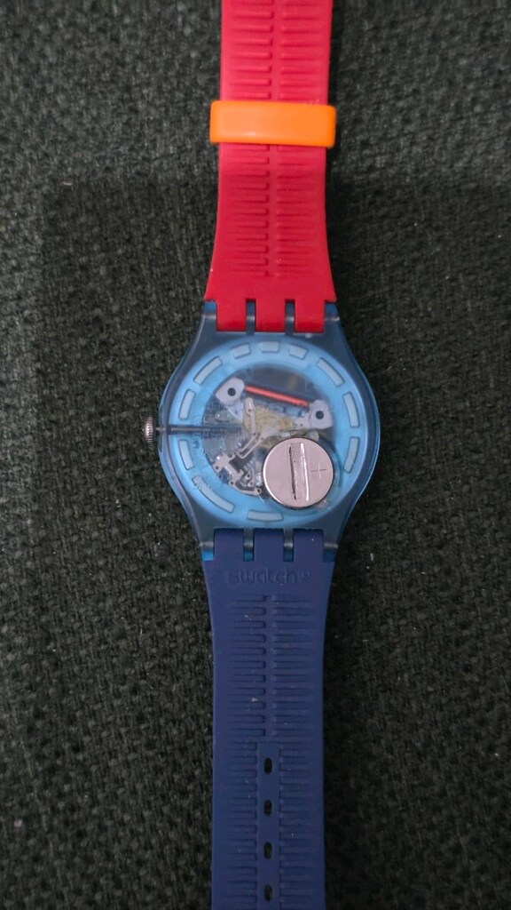 Swatch swiss 40mm özel tasarım kol saati - 6