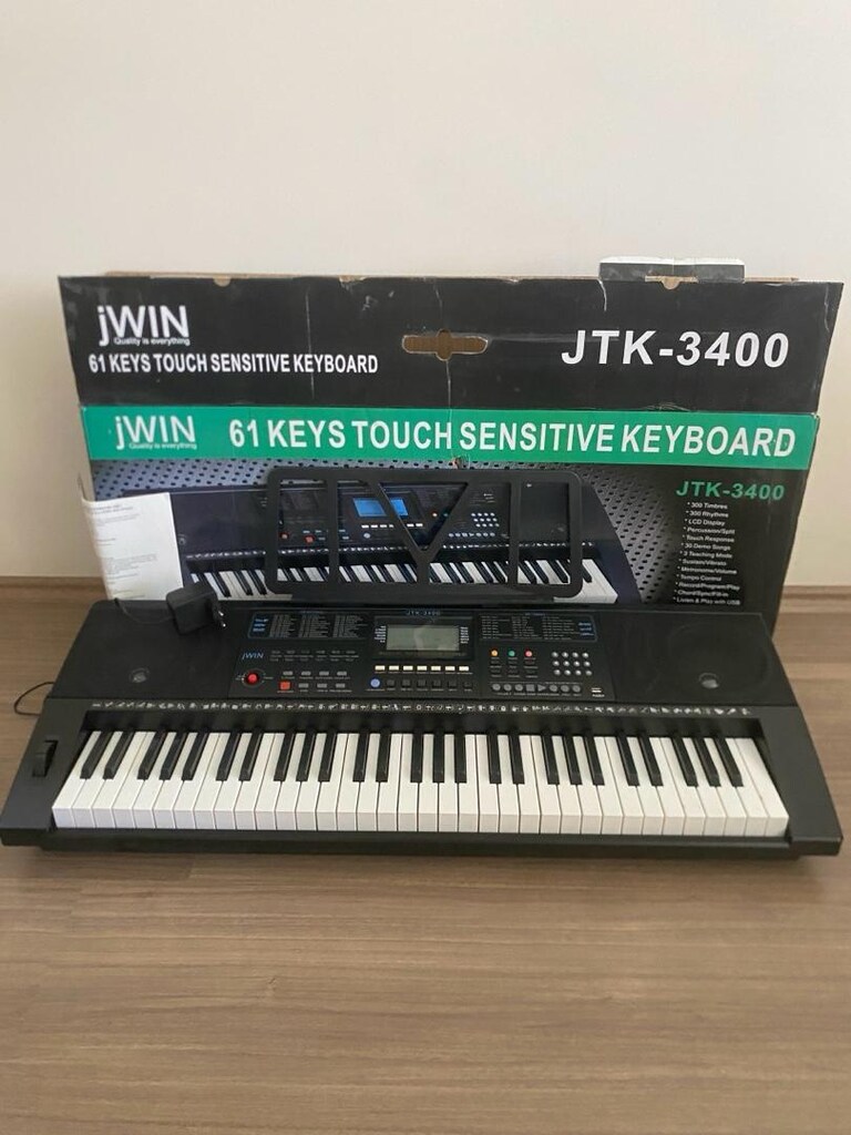 jwin 61 tuş hassasiyetli org - 2