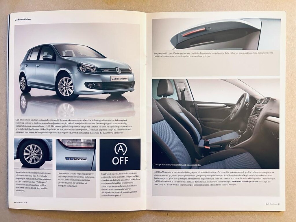 Volkswagen Golf Broşür. - 8