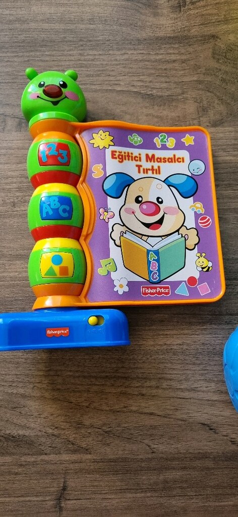 fisher price masalcı tırtıl ve eğlenceli süpürge - 2