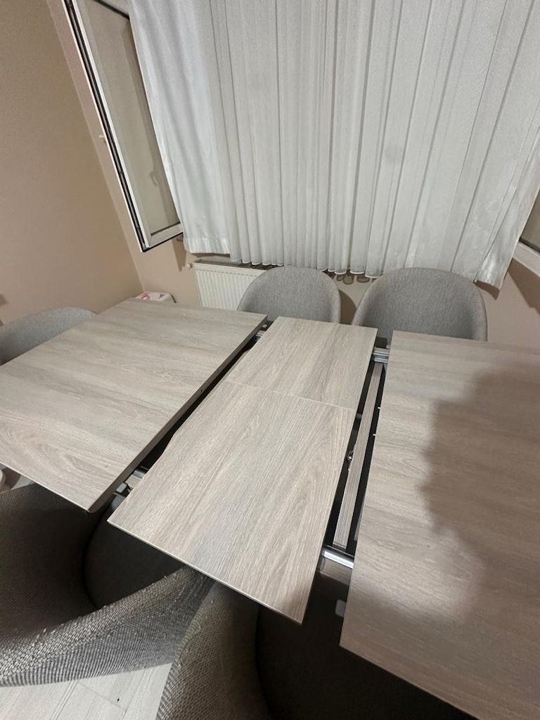 enza açılabilir 6-8 kişilik yemek masası - 4