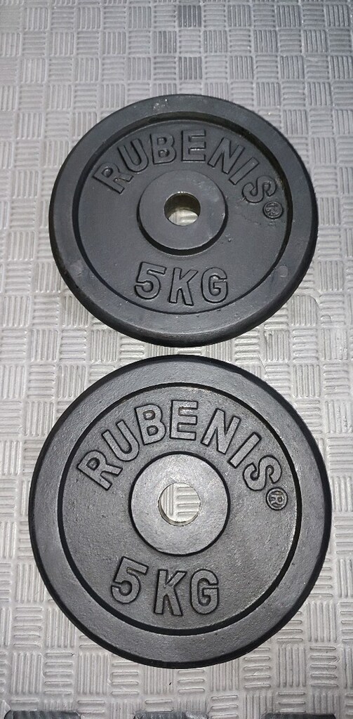 Rubenis 4x5 Kg Demir Döküm Ağırlık - 2