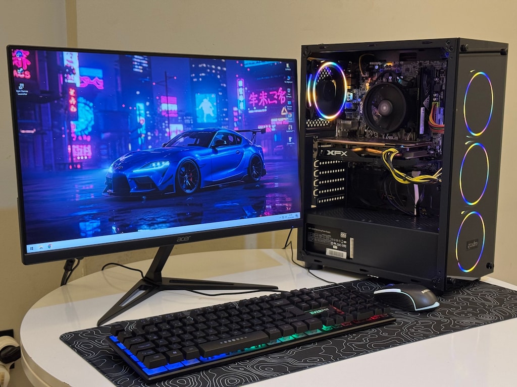ACER 165 HZ MONİTÖR RX570 8 GB KUTULU FULL SİSTEM GARANTİLİ - 2