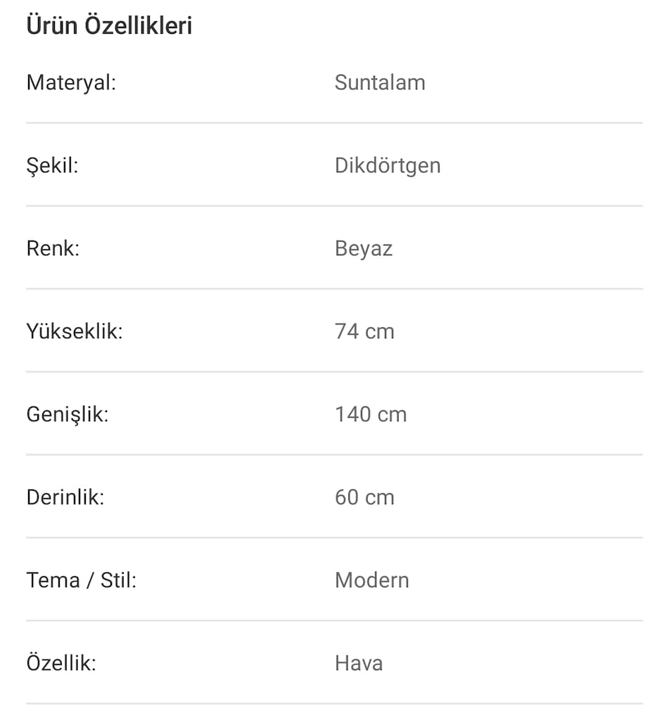 Çalışma masası | Ofis Masası - 3