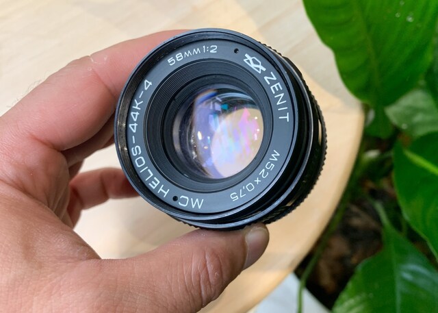 Zenit MC Helios 44K-4 58mm f/2.0 - ÇOK TEMİZ