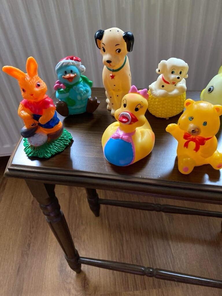 9 adet ithal vikvik oyuncak - 2