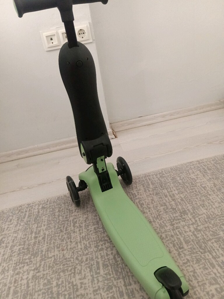 Bebek scooter yepyeni çok çok az kullanılmış - 6
