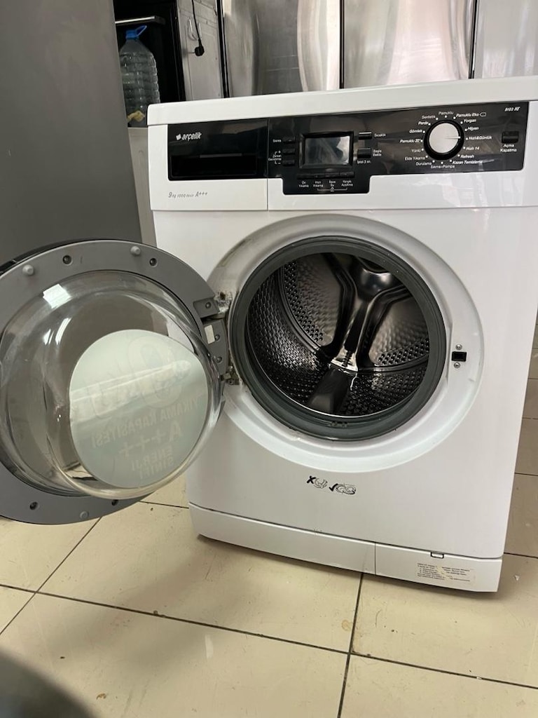 Arçelik 9 kg yeni bakımlı sorunsuz çamaşır makinesi - 5