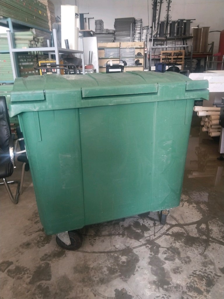 Plastik Çöp Konteyneri (1 adet. 770litrelik) - 4