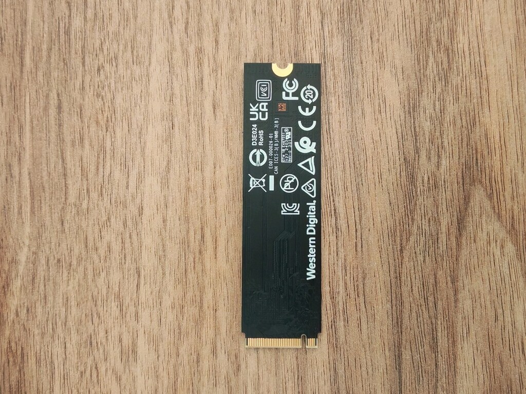 Wd Blue Sn580 1 Tb M2 Ssd Gen4 - 2