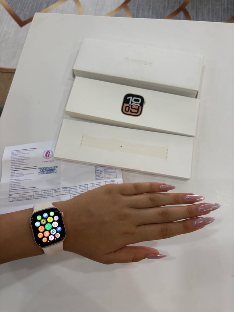 Apple Watch Series 10 42 mm Rose Gold GPS Sıfır Ayarında Faturalı - 7