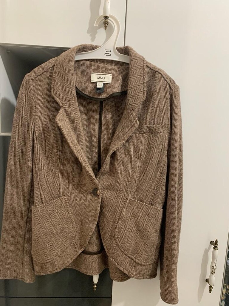 Mango XS-S-M blazer kahverengi ceket