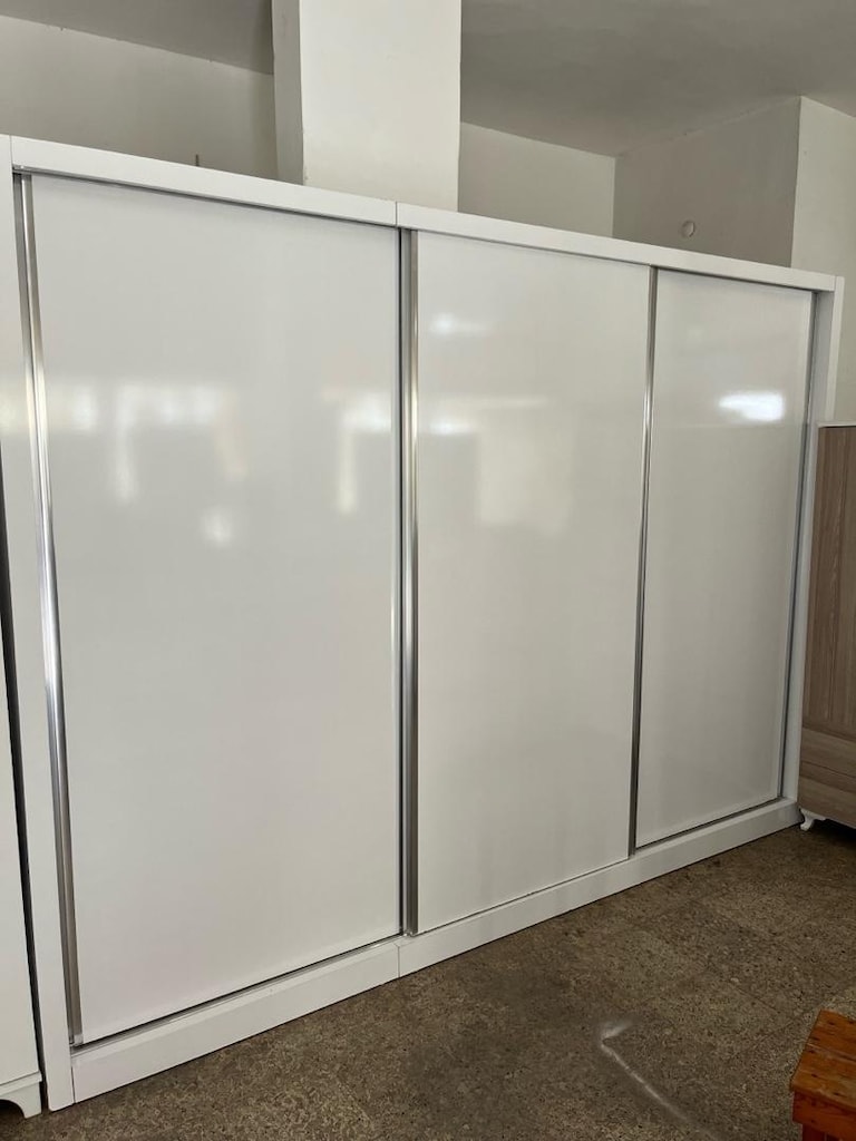komple mdf sürgülü elbise dolabı özel yapım genişlik 321 yükseklik 232 - 2