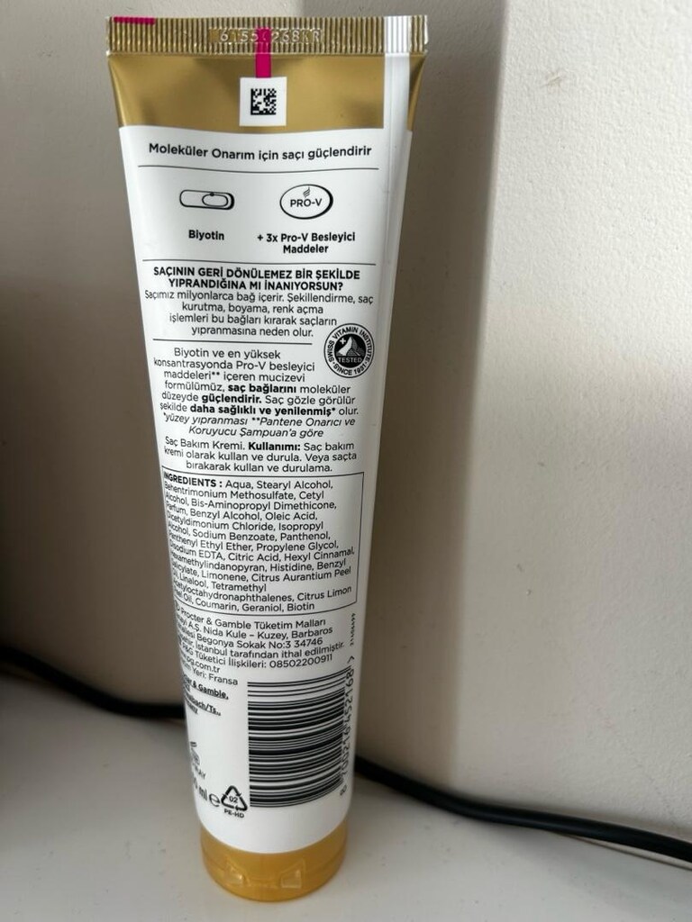 Pantene Pro-V Moleküler Bond Repair Saç Bakım Kremi - 3