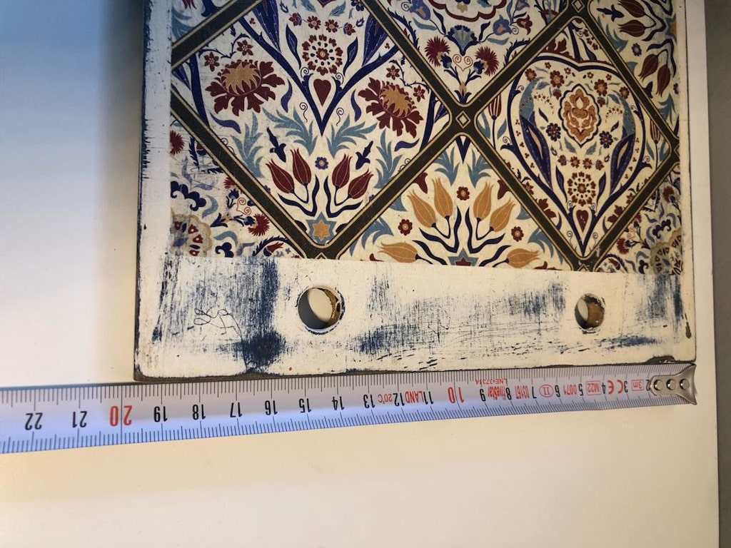 Desenli Ahşap Tabla - 3