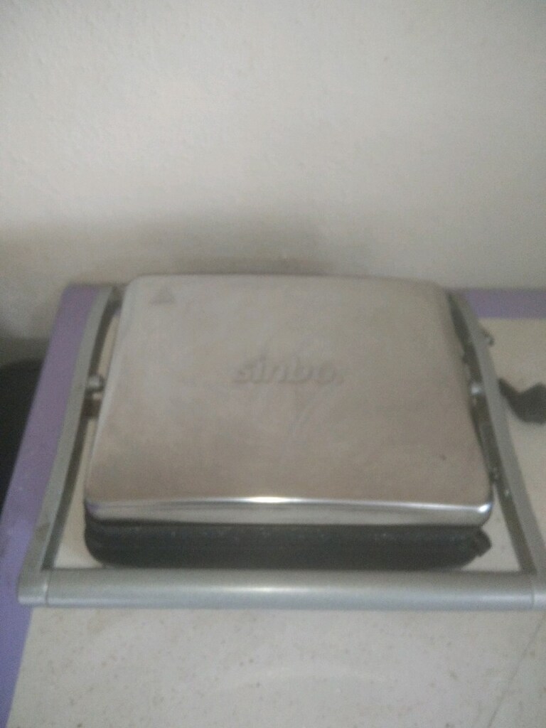 TOST MAKİNESİ SİNBO KROM KAPAK - 4