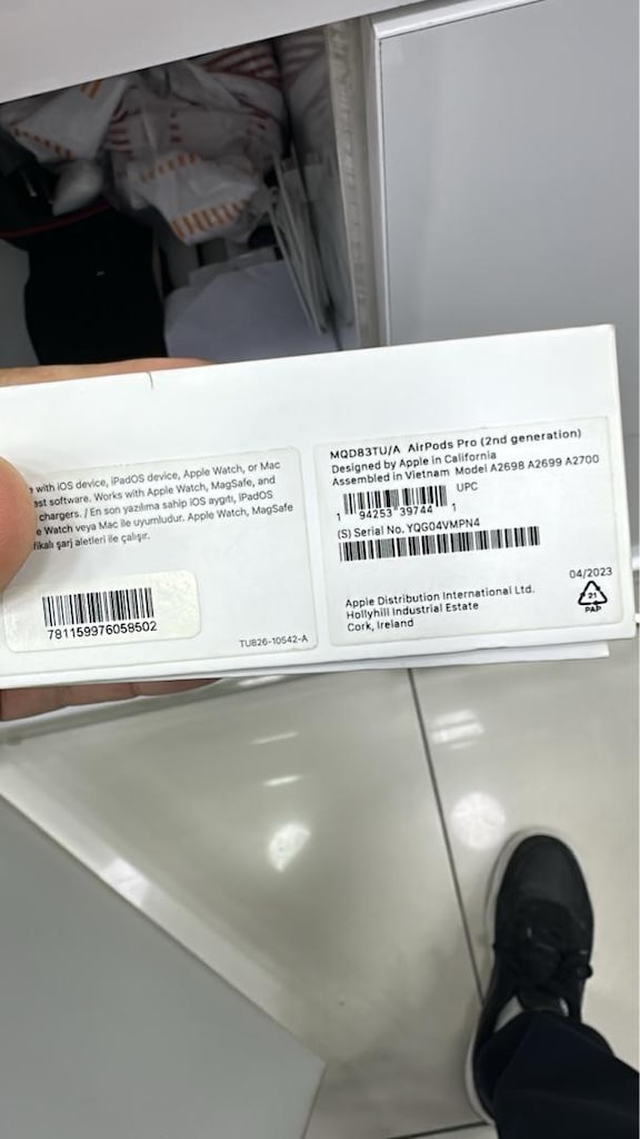 apple airpods pro 2 kutulu garnatısı 2 ay