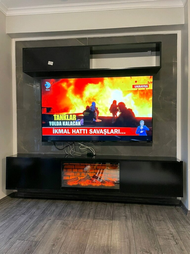 elektrikli şömine TV ünitesi - 3
