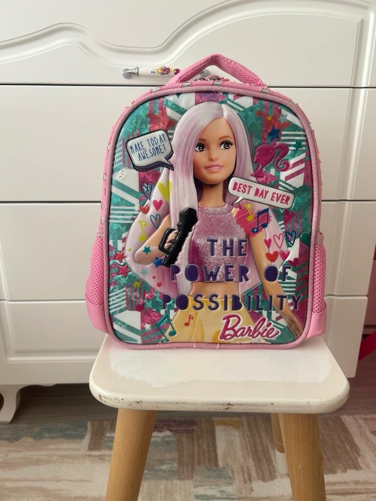 anasıfı barbie lisanslı okul çantası ve beslenmesi - 2