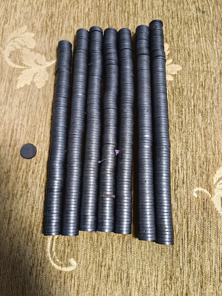 MIKNATIS Kömür mıknatıs Mıknatıs (MAGNET) 600 adet Magnet Magnet - 5