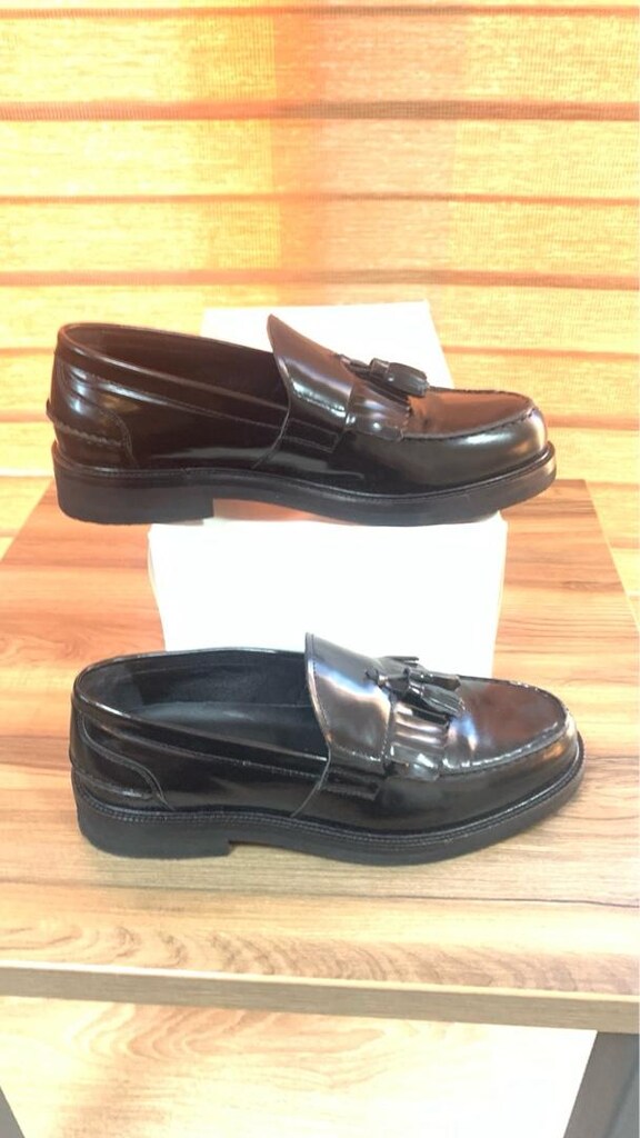 Beymen Collection Parlak siyah, klasik loafer ayakkabı 42 no - 7
