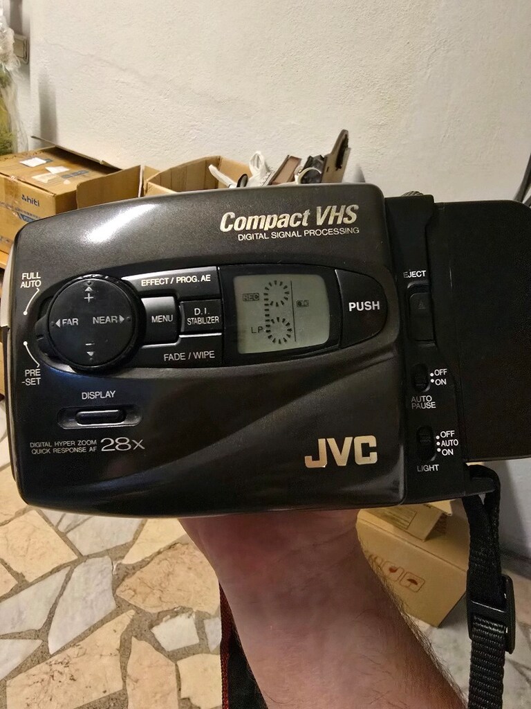 JVC GR-AX 760 Compact Vhs kamera - 9