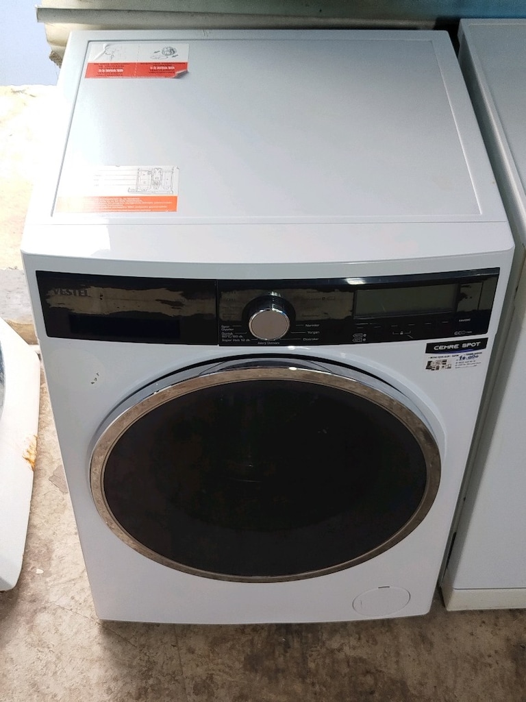 VESTEL 10 KG ÇAMAŞIR MAKİNESİ İZMİR İÇİ 3 AY GARANTİMİZ VARDIR - 10