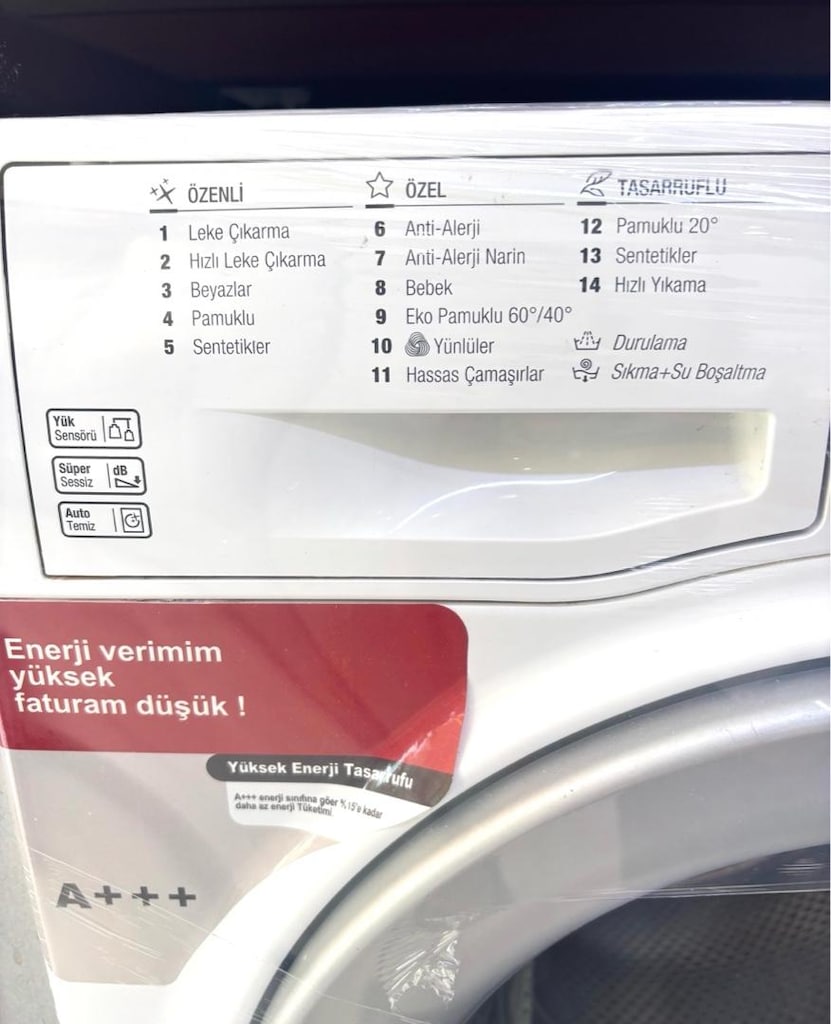 HOTPOINT ARISTON | 9 KG | 14 PROGRAM | YÜK SENSÖRÜ | AUTO CLEAN - 2