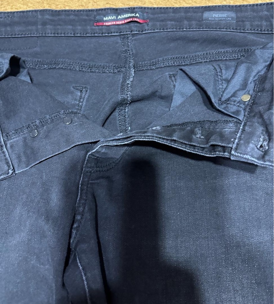 Siyah Renk Mavi Jeans - 7