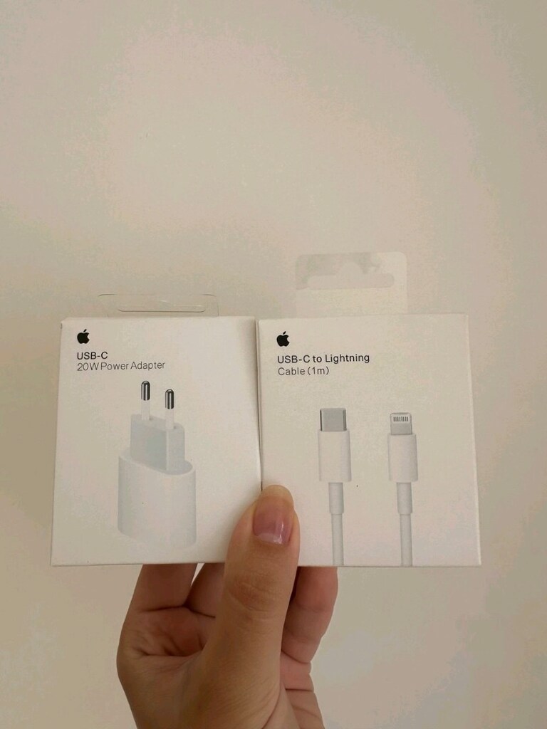 Iphone Şarj Aleti Seti Adaptör kablo full set - 3