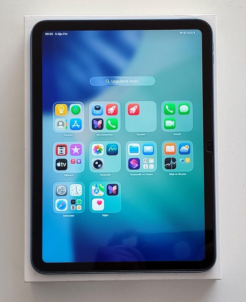 İPAD 10.NESİL WİFİ 64 GB 10.9 İNÇ MPQ13TU/A TEMİZ TÜRKİYE CİHAZI - 5